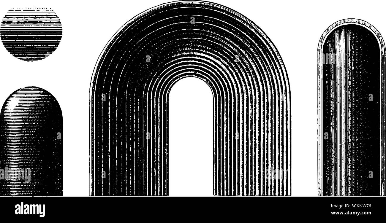 Engraved doorframe arc designs featuring detailed textured patterns for ...