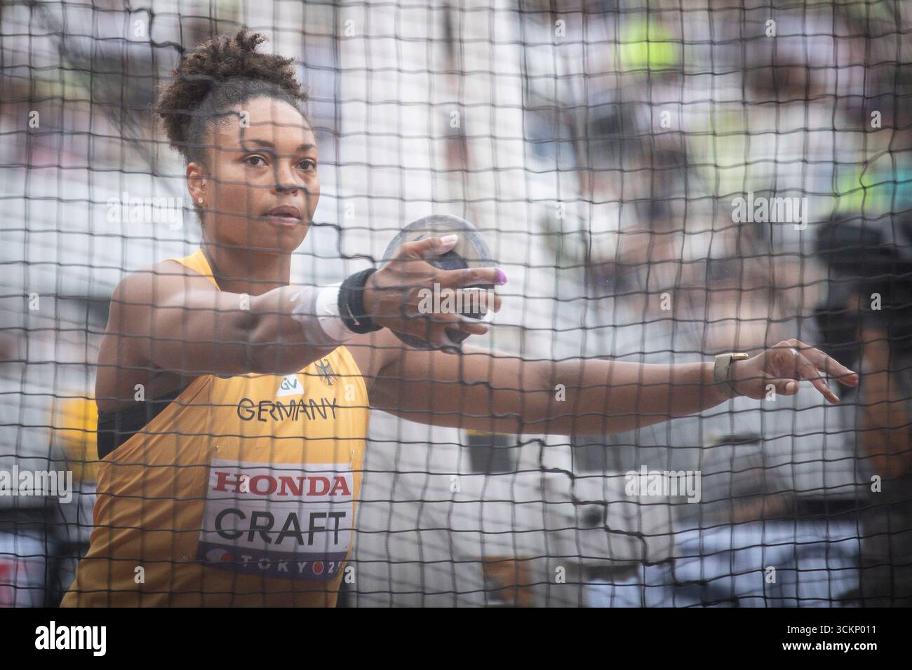 Shanice Craft (GER) bei der Diakus-Qualifikation, Gruppe B an Tag 1 der ...