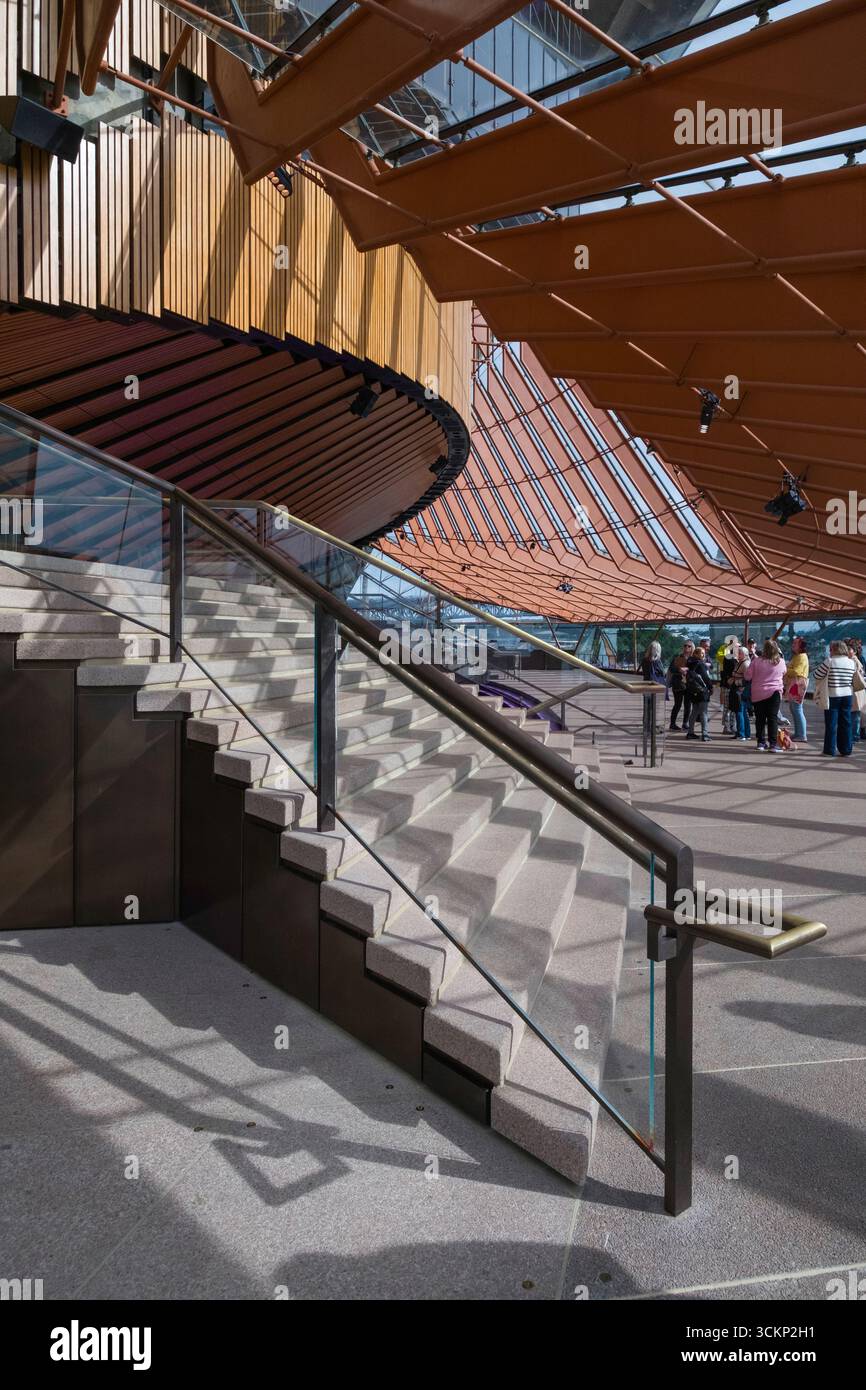 Interior view of the Joan Sutherland Theatre Northern Foyer in the ...