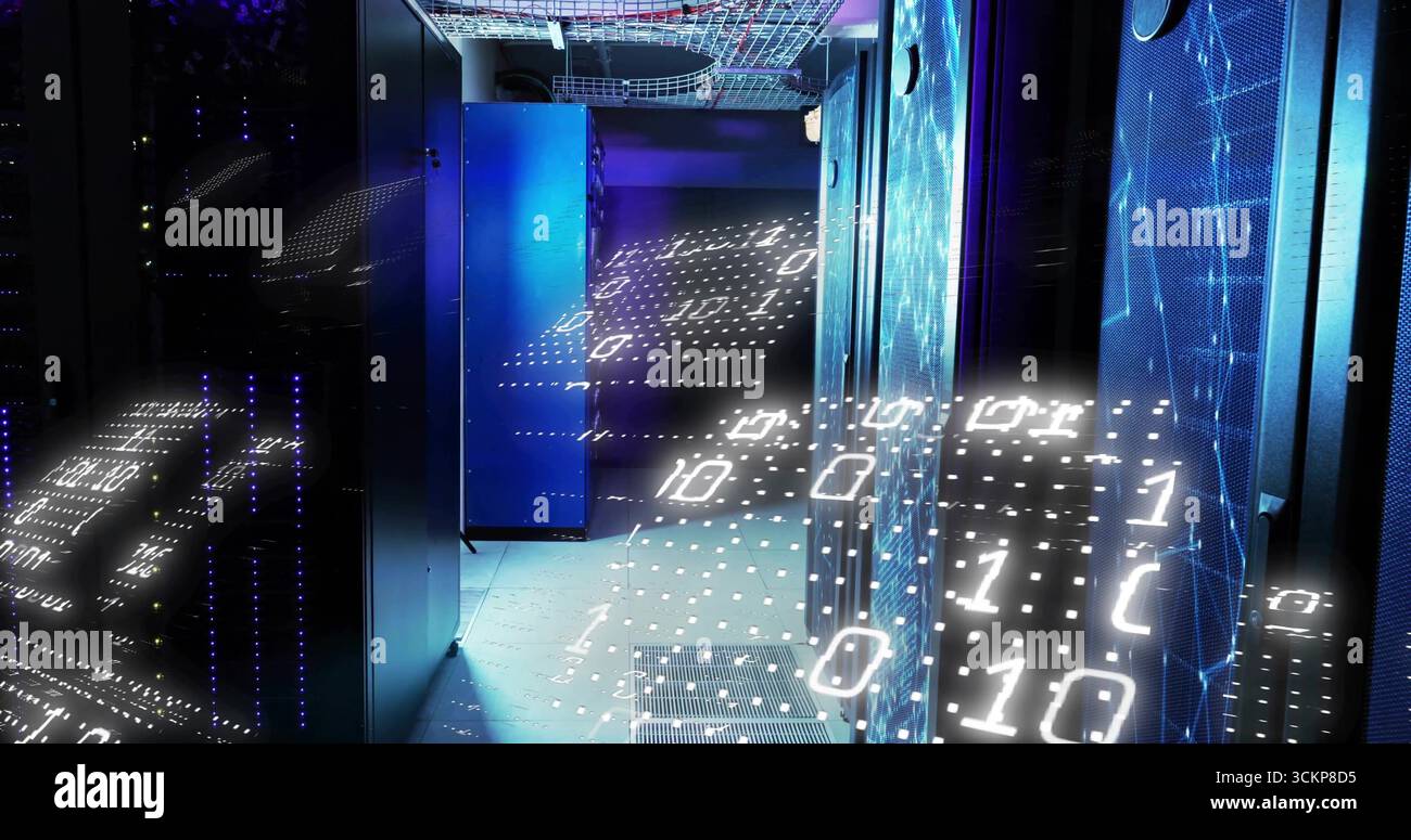 Alignment binary code digital hi-res stock photography and images - Alamy