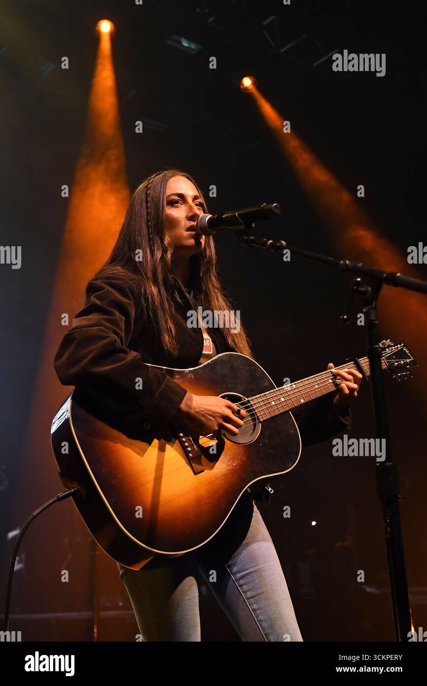 LONDON, ENGLAND SEPTEMBER 12 Hannah McFarland performing at Forum