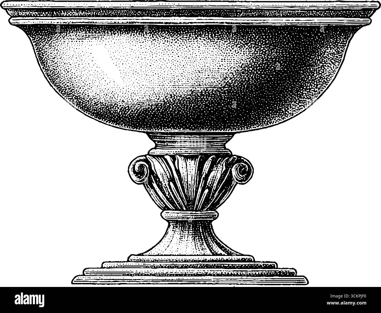 Elegant victorian glass compote dish with pedestal for antique dining ...