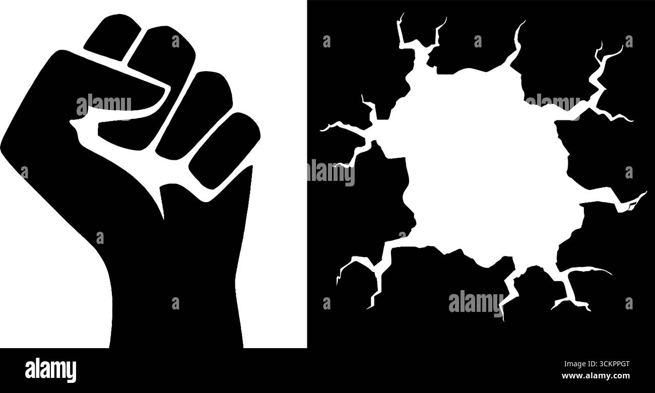 Vector Defiance Symbols of defiance Stock Vector Images - Alamy