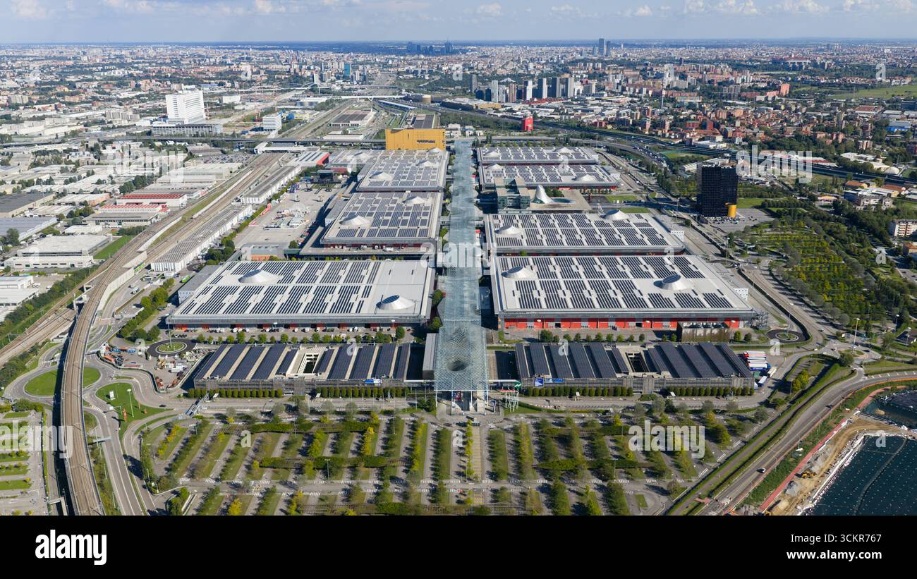 Fiera Rho Rho, Milan, Italy, September, 6, 2025: Fiera Milano Rho, exhibition ...