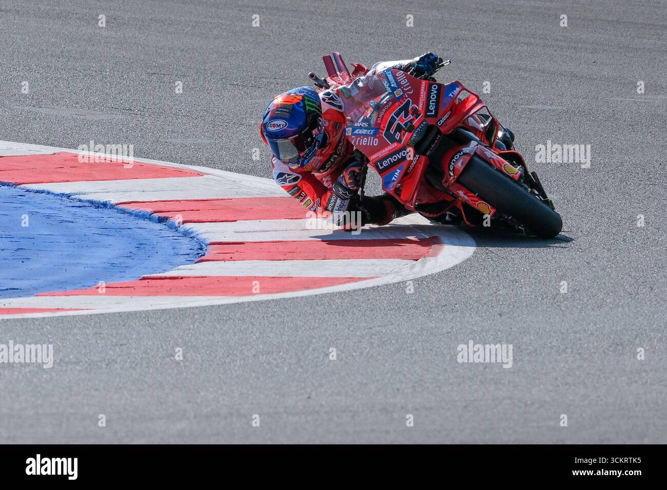 Francesco Bagnaia from Italy rides Ducati Desmosedici GP25 of Ducati ...