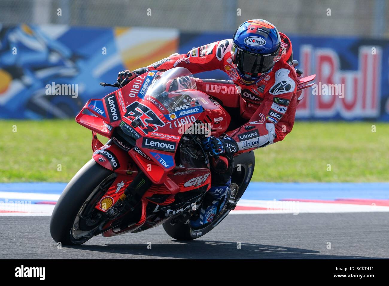 Francesco Bagnaia from Italy rides Ducati Desmosedici GP25 of Ducati ...