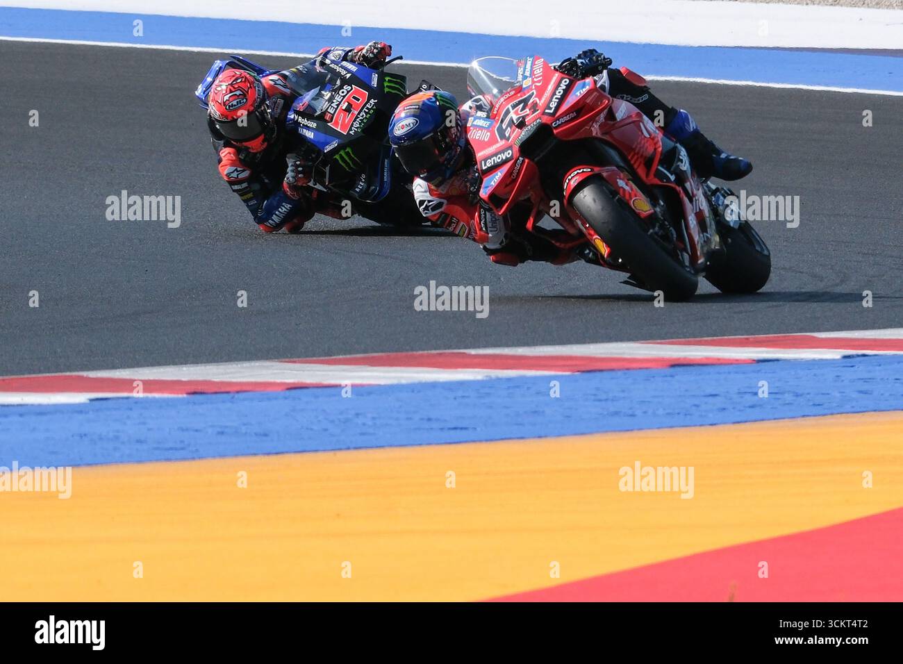 Francesco Bagnaia from Italy rides Ducati Desmosedici GP25 of Ducati ...