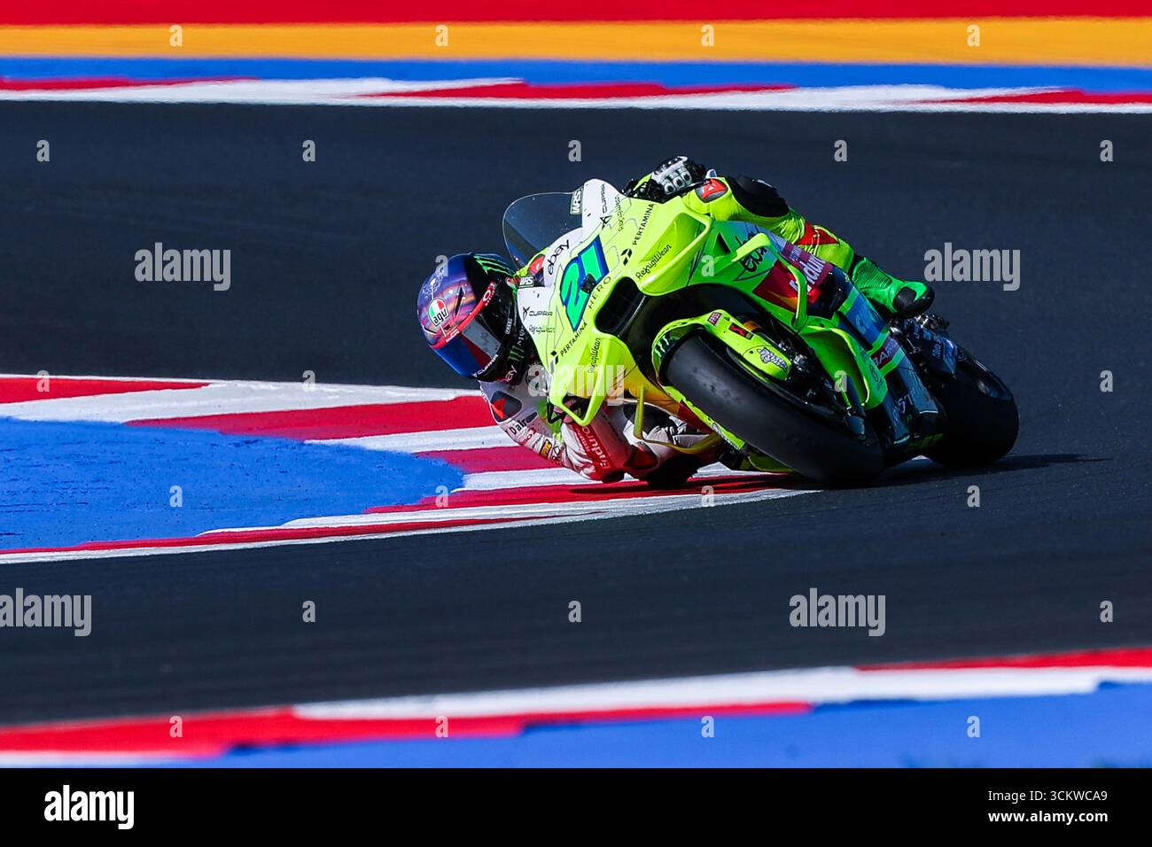 Franco Morbidelli of Italy and Pertamina Enduro VR46 Racing Team seen