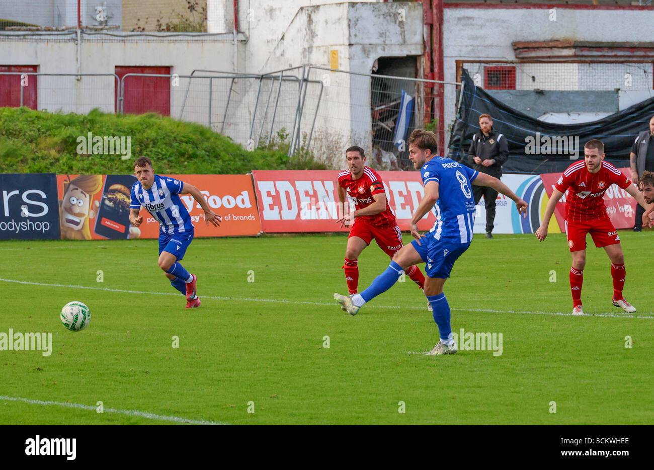 Shamrock Park, Portadown, Northern Ireland, UK. 13 Sep 2025. Sports ...