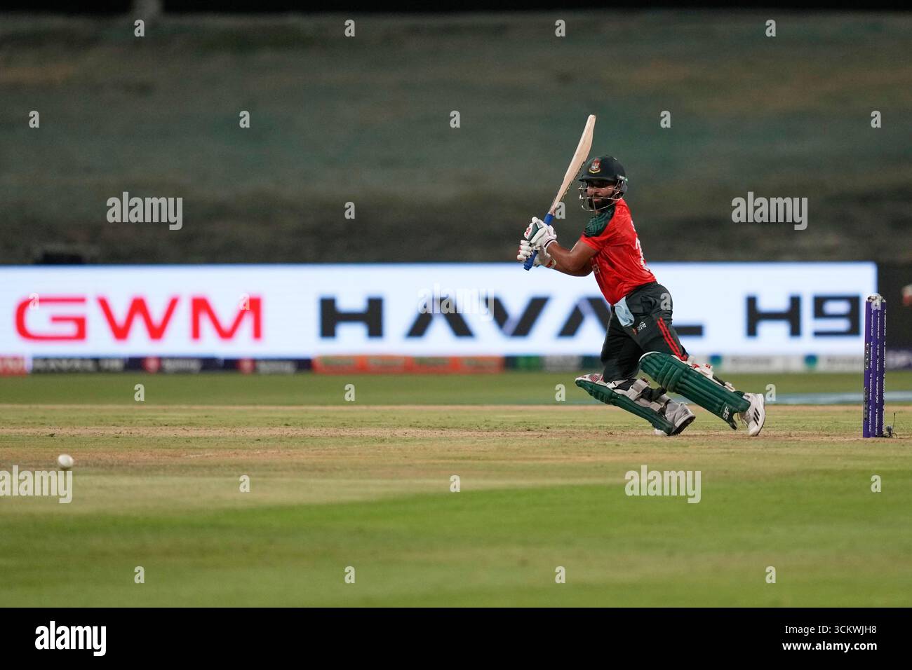 Bangladesh's Shamim Hossain plays a shot during the Asia Cup Cricket ...