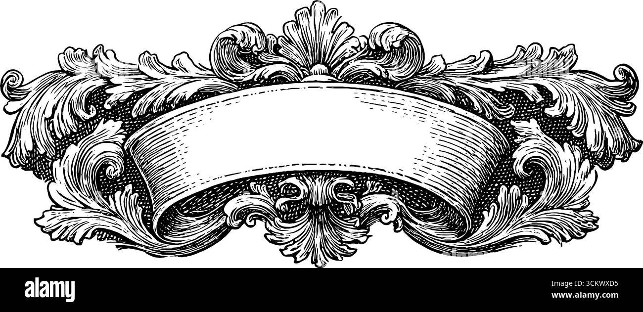 Corner ornaments Black and White Stock Photos \u0026 Images - Page 2 - Alamy, image size:1300x631