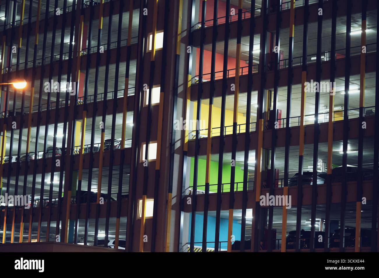 Car parking area in office hi-res stock photography and images - Alamy