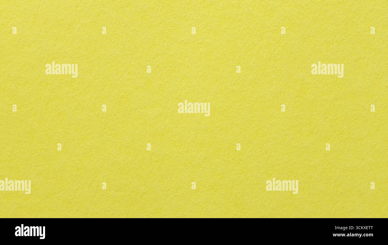Abstract Yellow Background with Natural Rough Paper Pattern Stock Photo