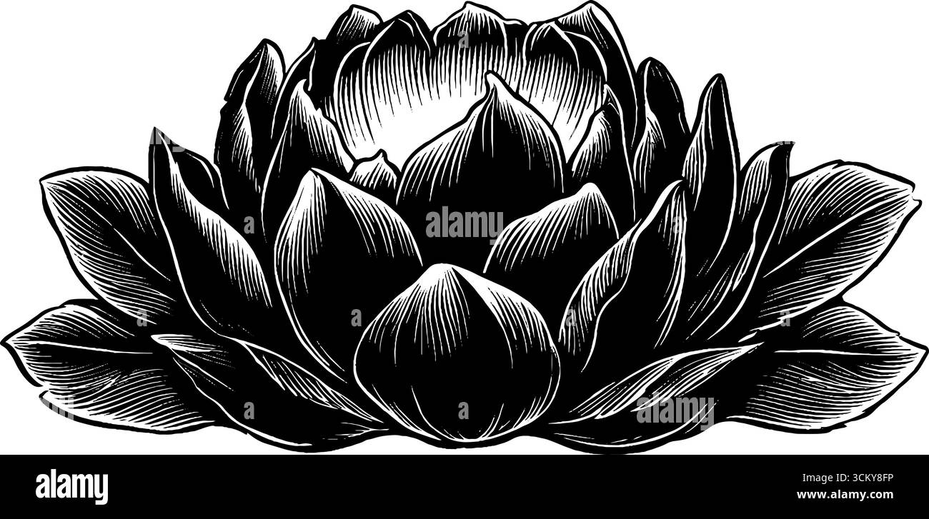 Elegant crystal flower with angular petals and radiant glow for ...