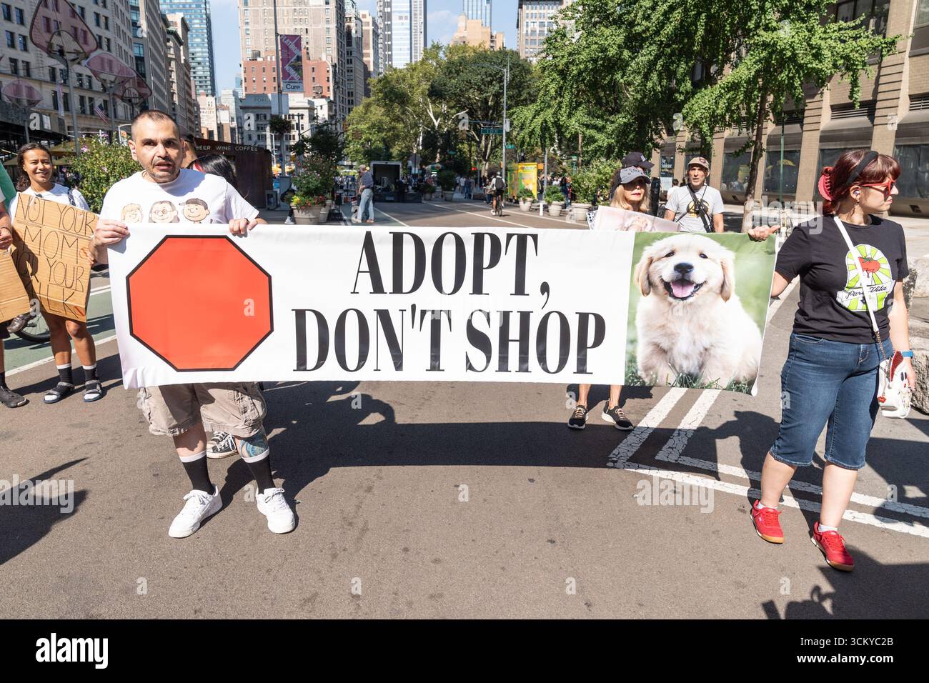 Hundreds of activists gathered for animal rights rally outside of ...