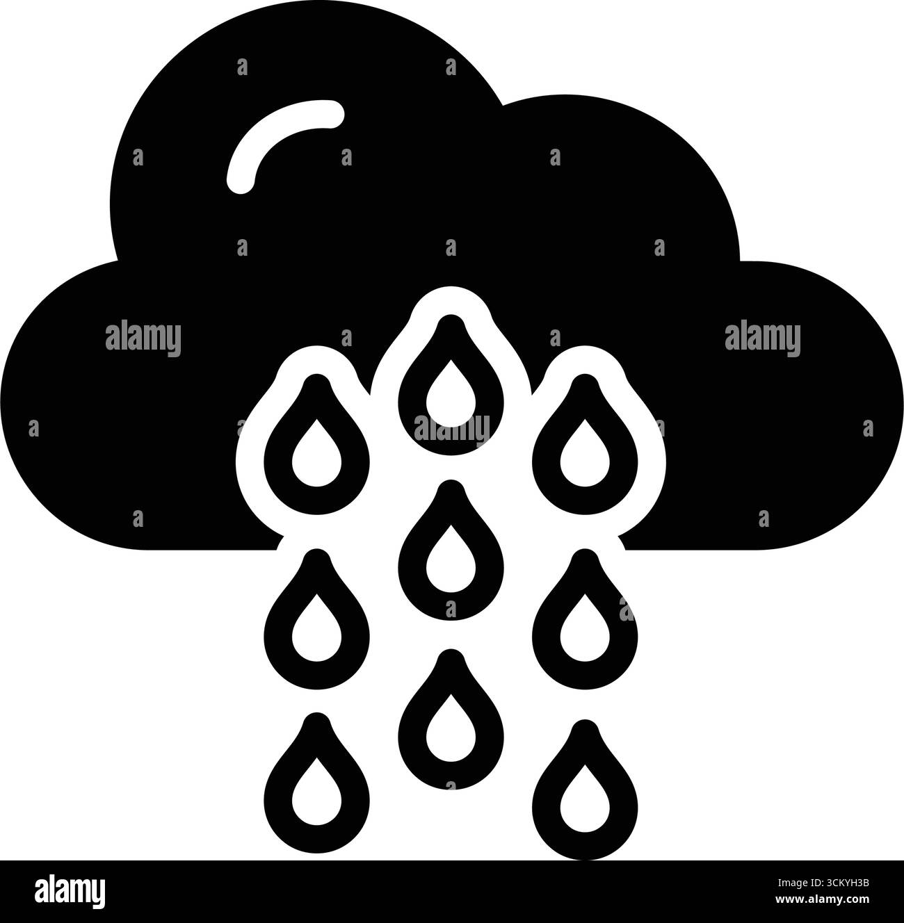 Wet raining Stock Vector Images - Alamy