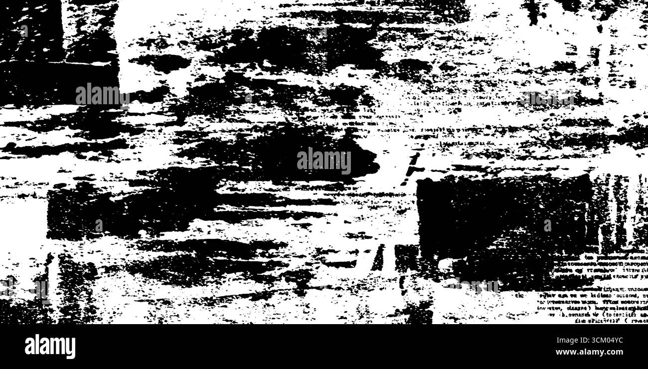 Seamless visual poem poster with typewriter font and distressed grunge ...