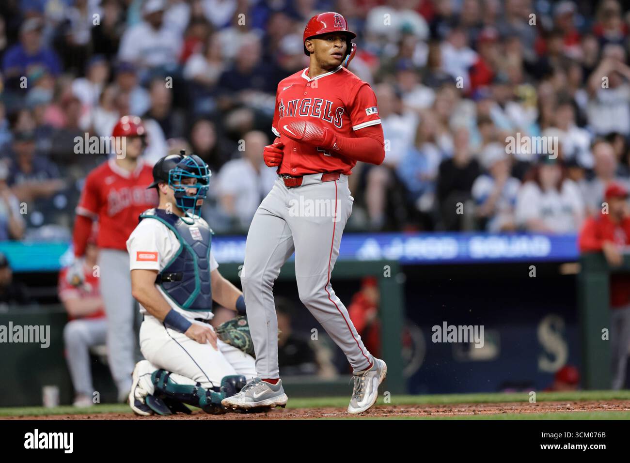 Angels Beat Mariners 6-4 as Christian Moore and Bryce Teodosio Lead Angels Beat Mariners 6-4 as Christian Moore and Bryce Teodosio Lead