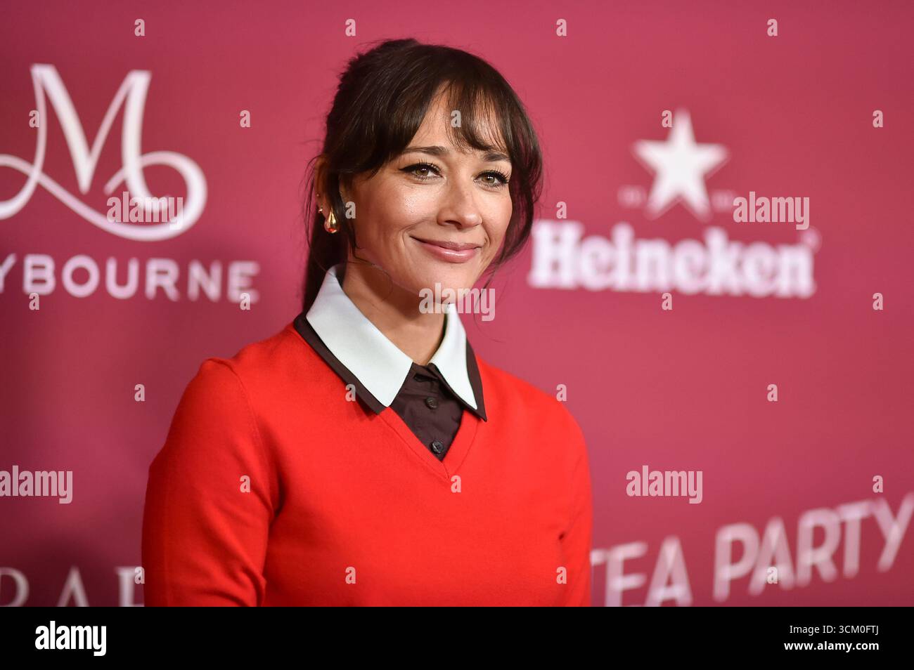Rashida Jones arrives at the BAFTA Tea Party on Saturday, Sept. 13 ...