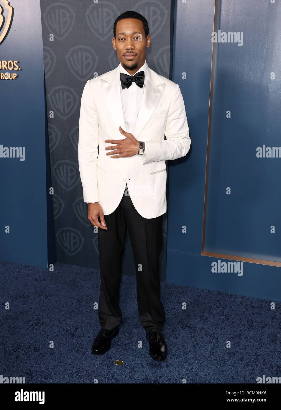 Tyler James Williams arrives at Warner Bros Television Group's 77th ...