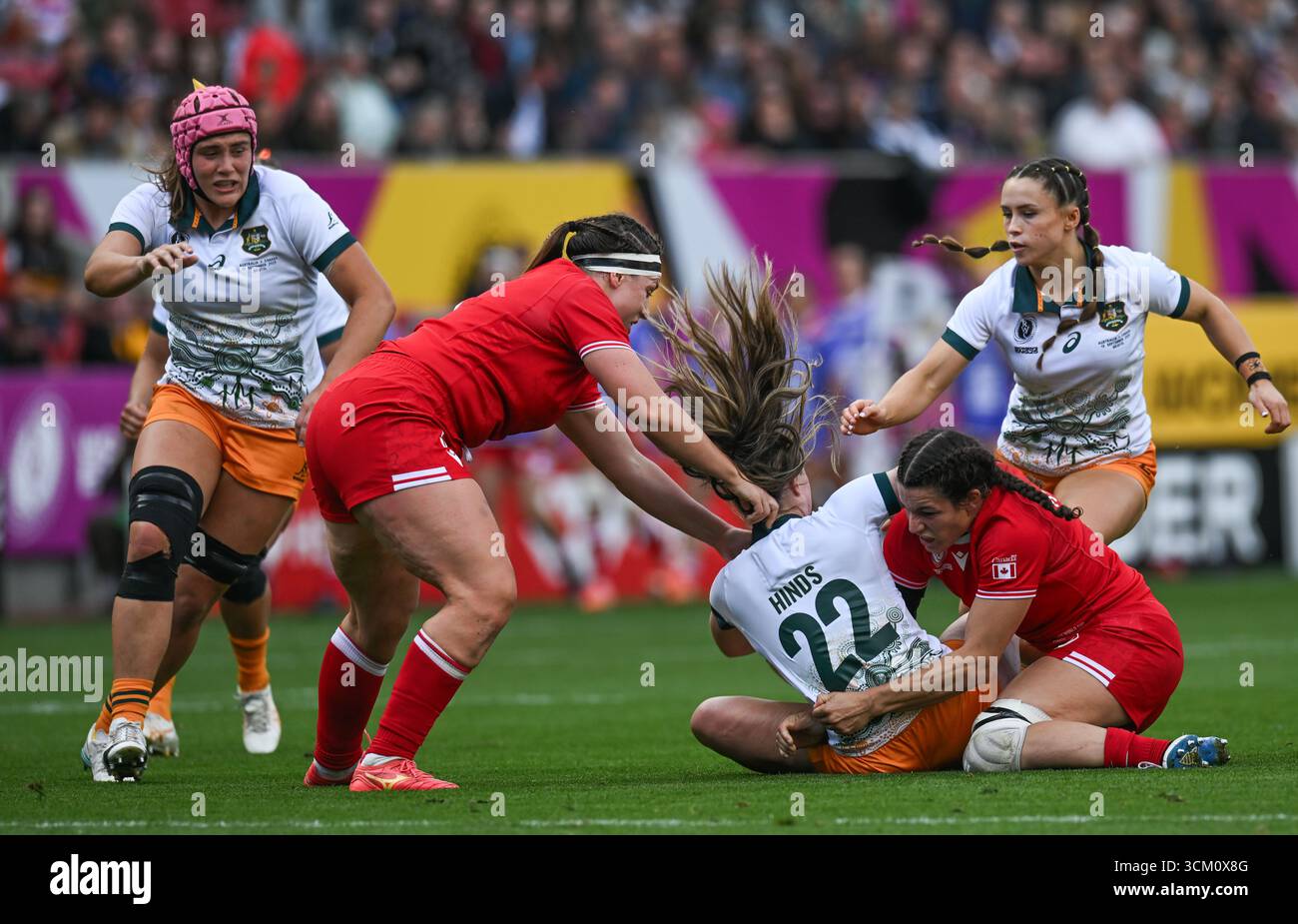 Canada v Australia Women's Rugby World Cup - Quarter Final 2 Sat 13th ...