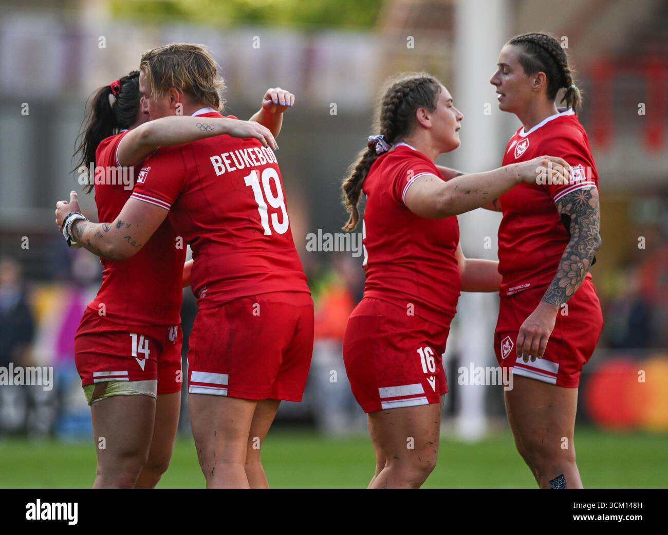 Canada v Australia Women's Rugby World Cup - Quarter Final 2 Sat 13th ...