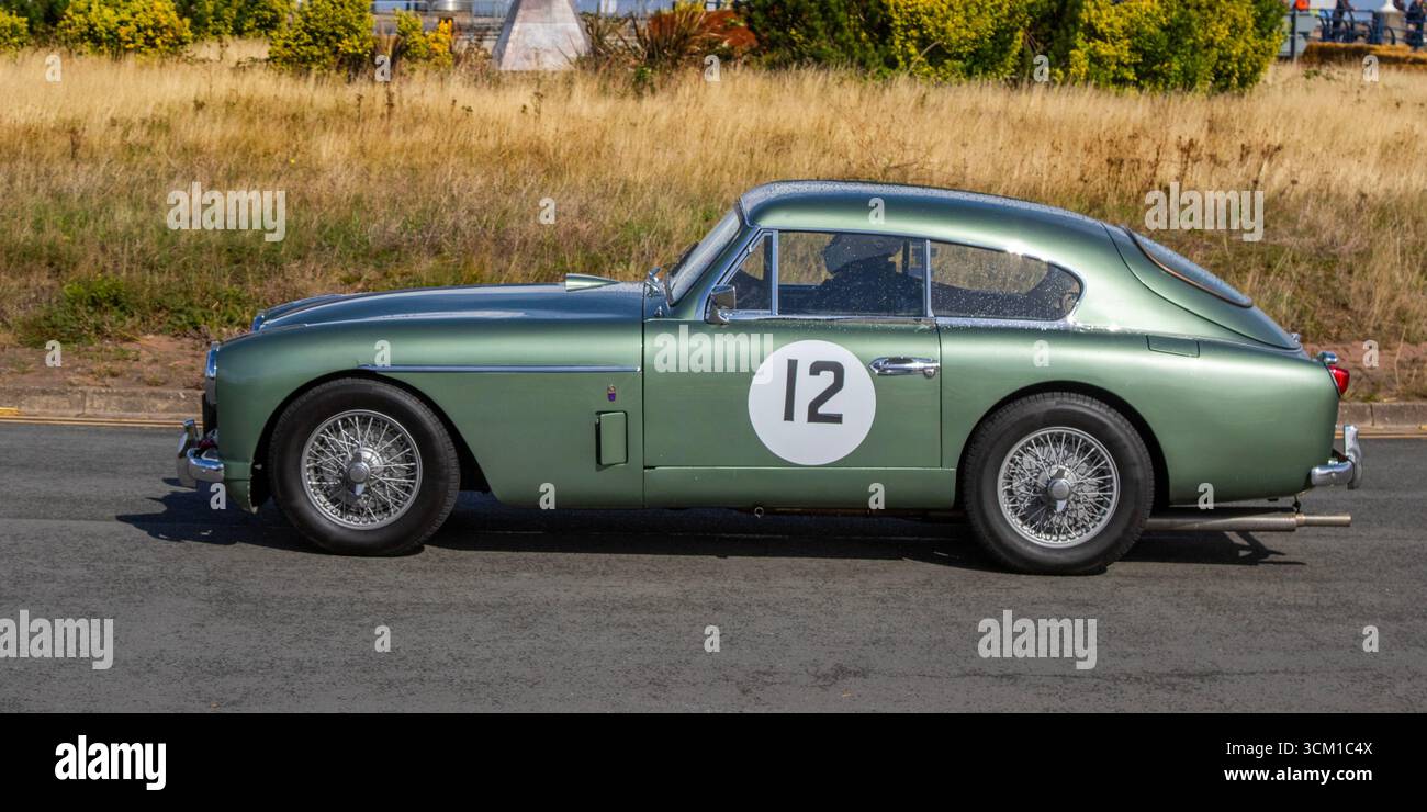 Photo De Course Ancienne – Aston Martin DB2 – Pilotes Nigel Mann Et David Lewis – Année 1953
