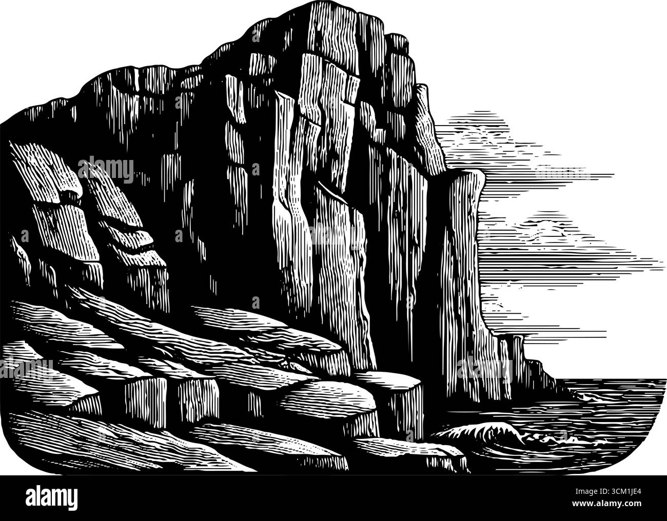 Highland coastal Stock Vector Images - Alamy