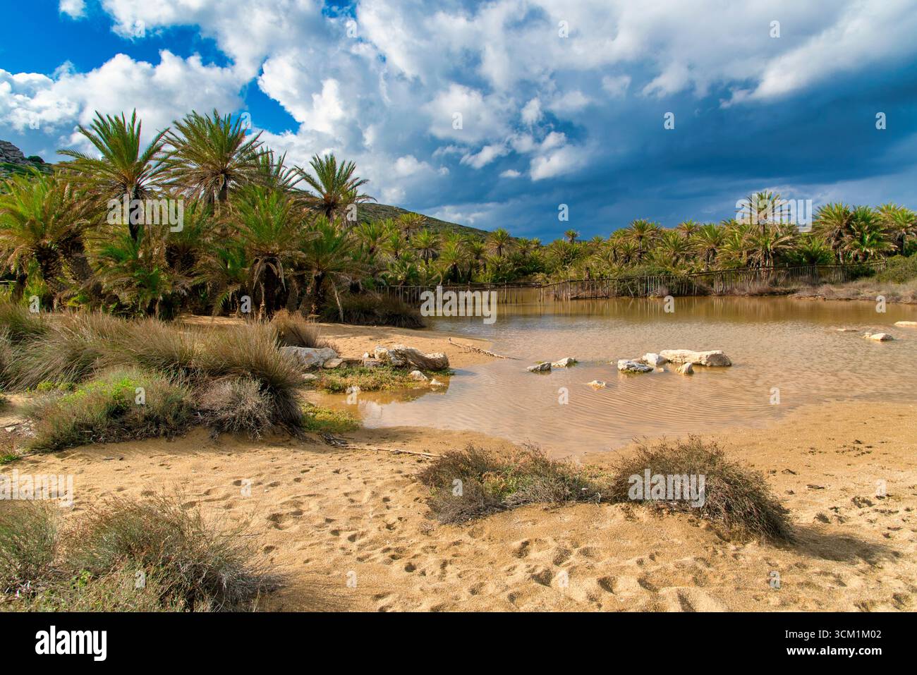 Oasis beach crete hi-res stock photography and images - Alamy