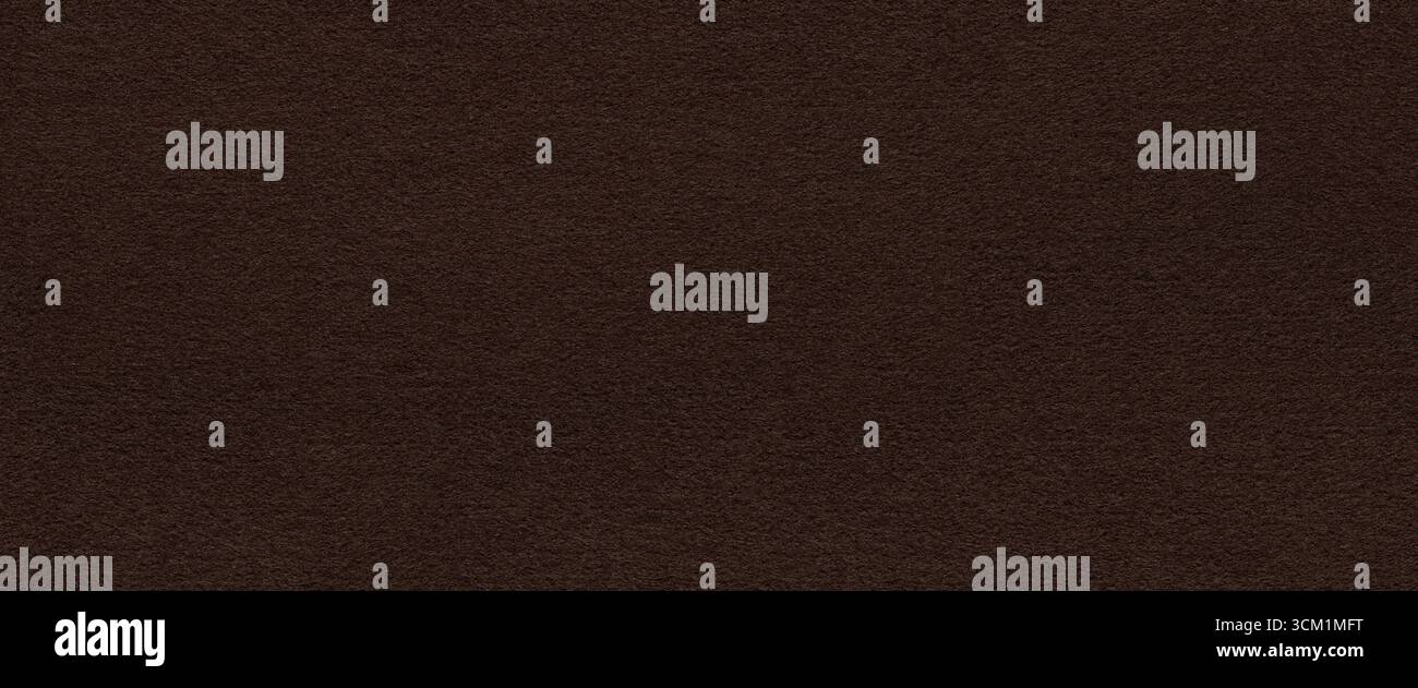 The deep brown seamless felt surface. Stock Photo