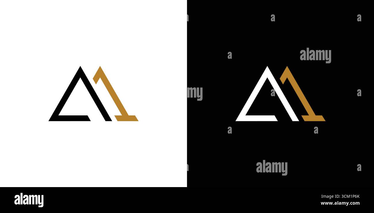 A1 unique logo vector vectors hi-res stock photography and images - Alamy
