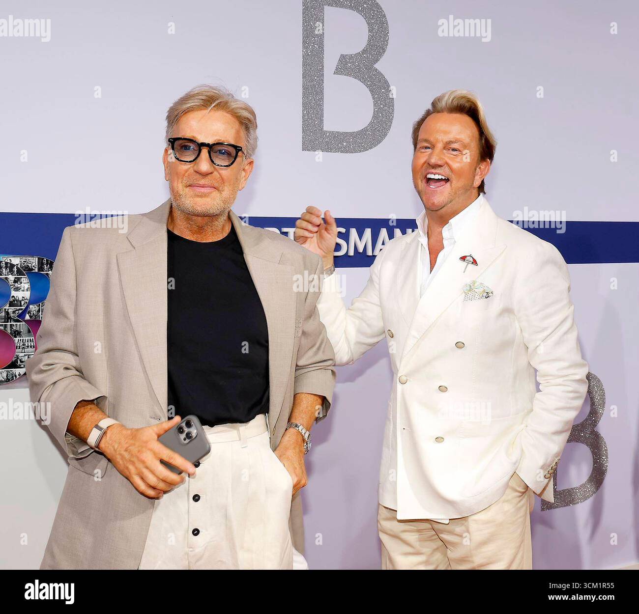 Sandro und Thomas Rath bei der Bertelsmann Party 2025 in der Berliner ...