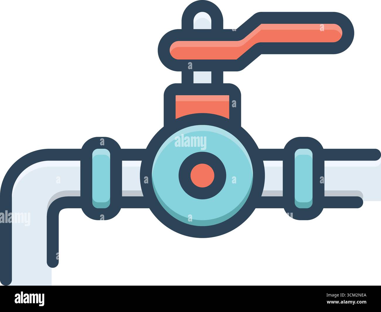 Icon for pipeline, valve Stock Vector Image & Art - Alamy