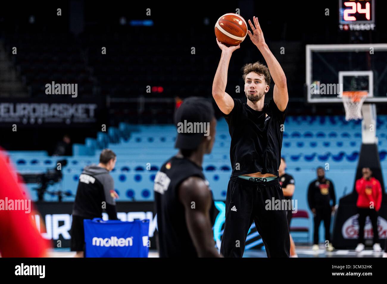 Franz Wagner (Deutschland, 9) im Wurf FIBA EuroBasket 2025: Deutschland ...