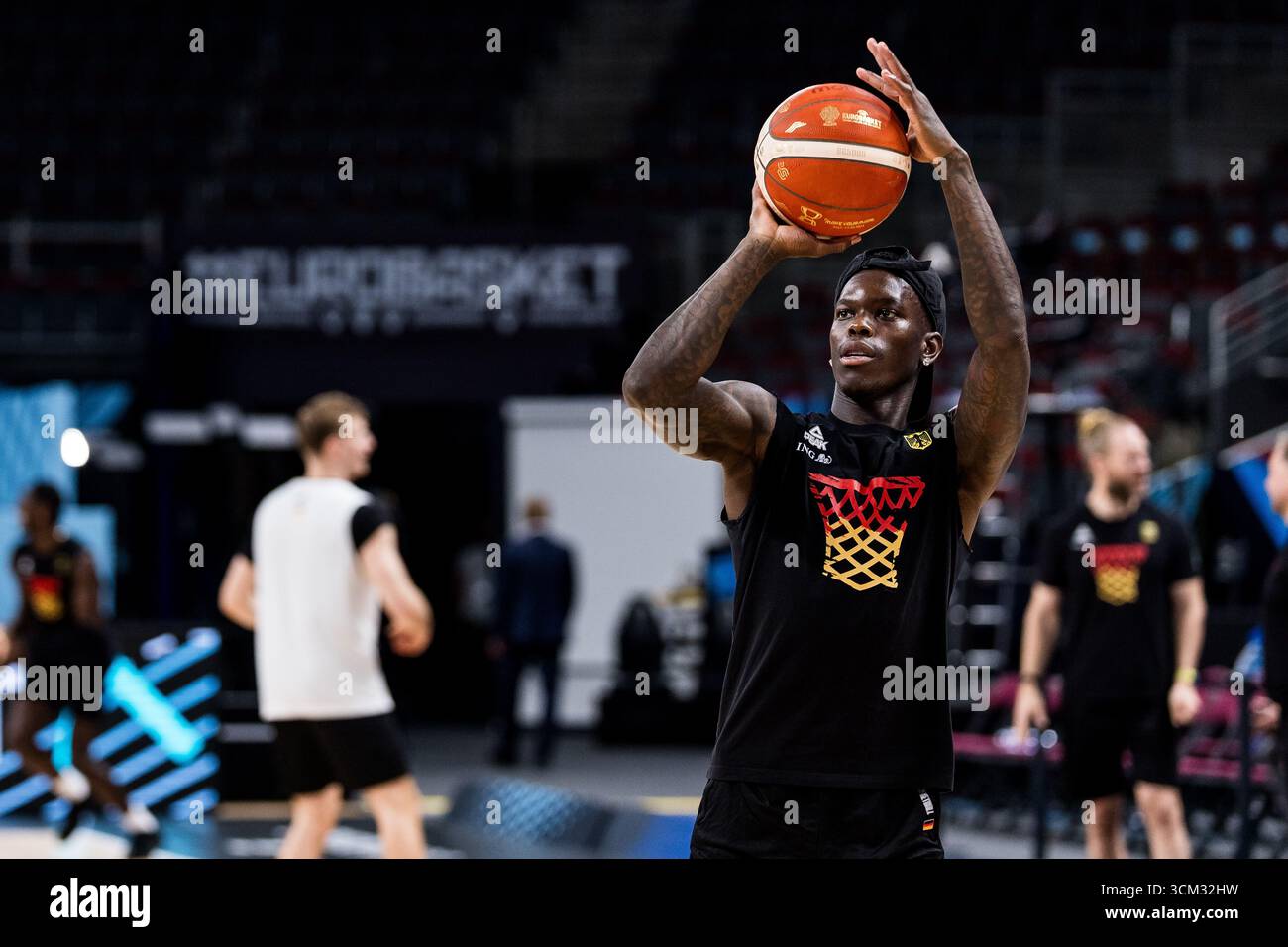 Dennis Schr?der (Deutschland, 17) im Wurf FIBA EuroBasket 2025 ...