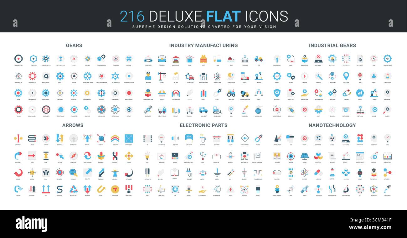 Illustration data science features Stock Vector Images - Alamy
