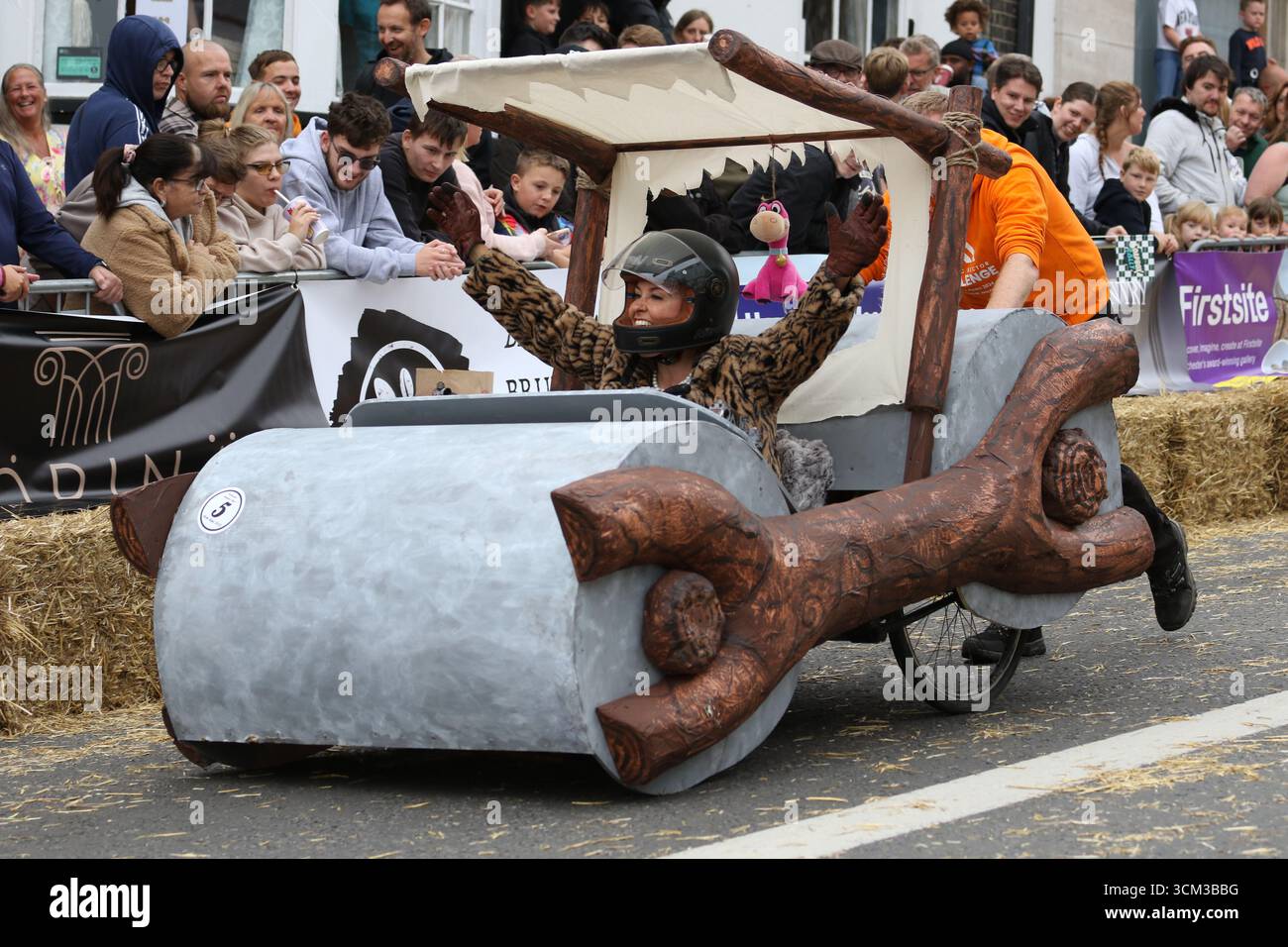 Colchester, UK. 14th Sep, 2025. Colchester's second soapbox rally and ...