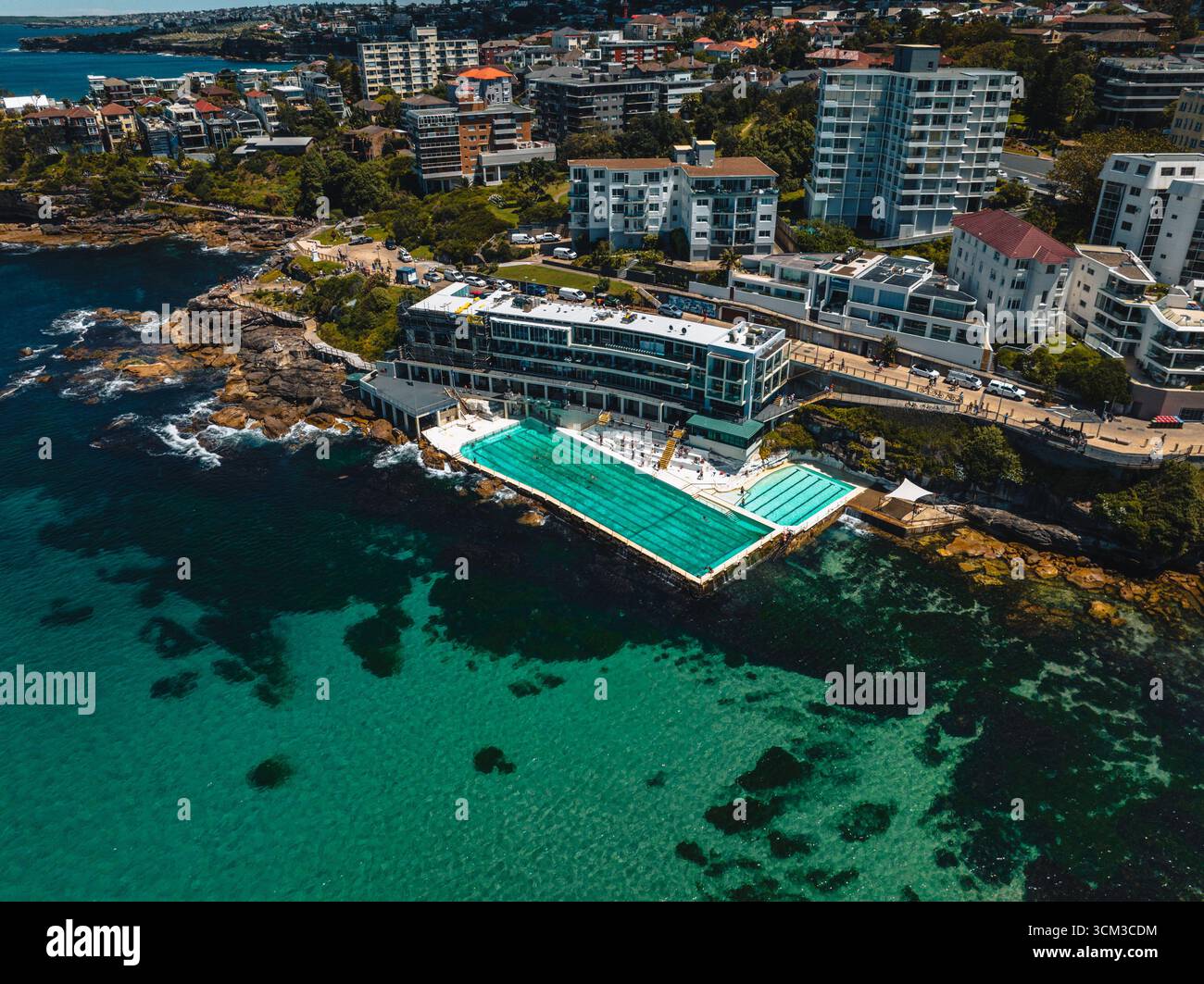 aerial-view-bondi-beach-coastline-hi-res-stock-photography-and-images