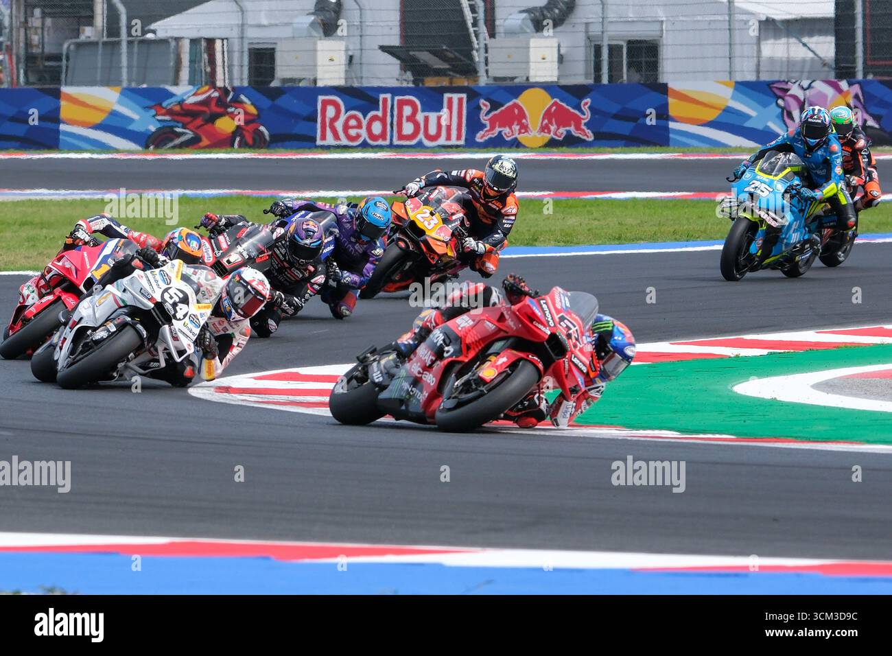 Francesco Bagnaia from Italy rides Ducati Desmosedici GP25 of Ducati ...