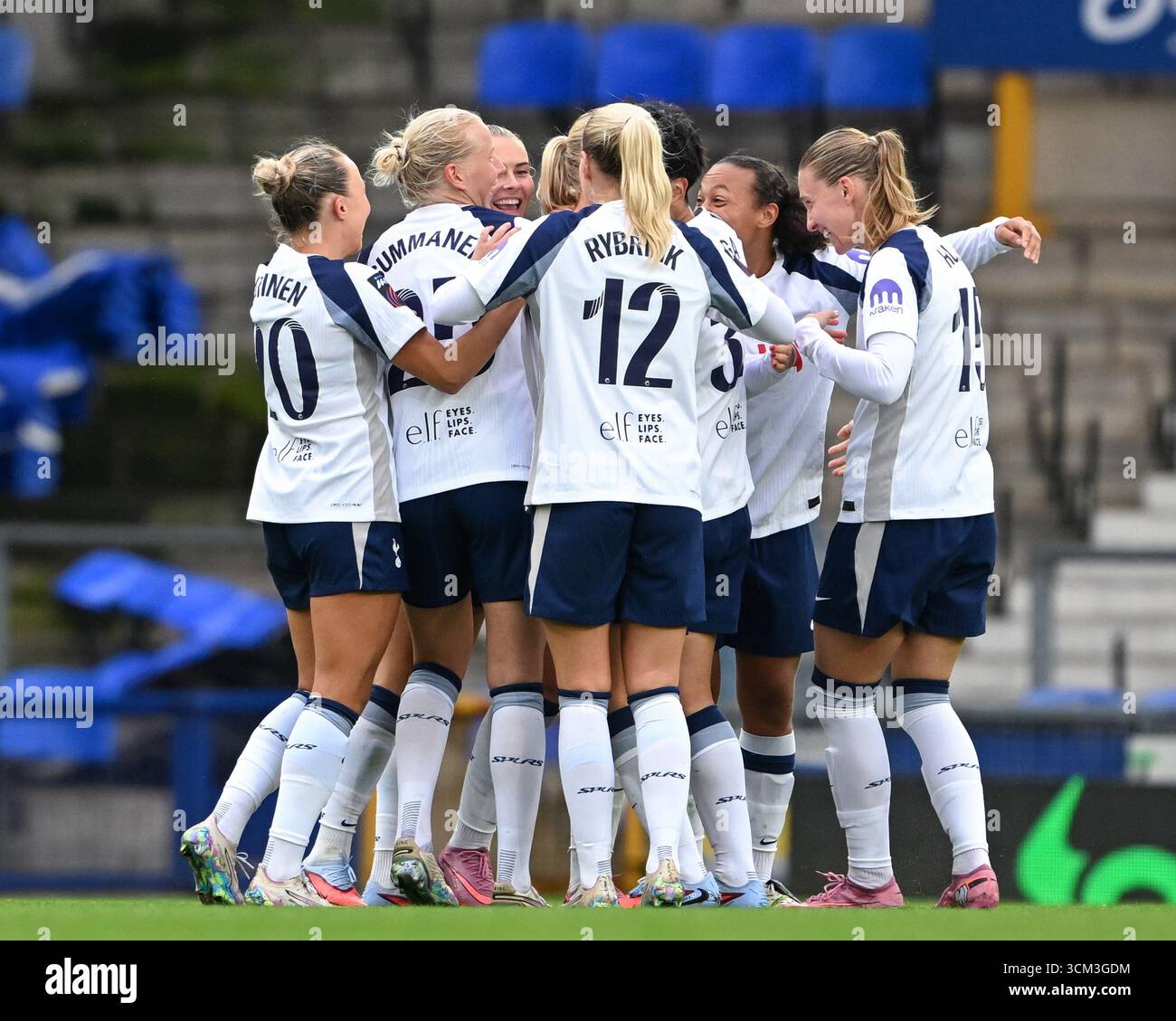 Tottenham Female Liverpool, England, 14th September 2025. Cathinka Tandberg of Tottenham ...