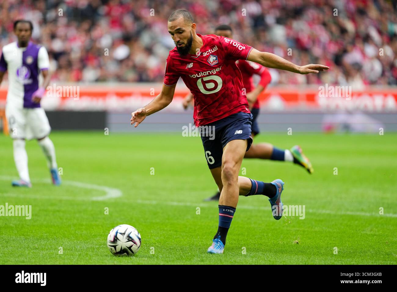 06 Nabil BENTALEB (losc) during the Ligue 1 McDonald's match between ...