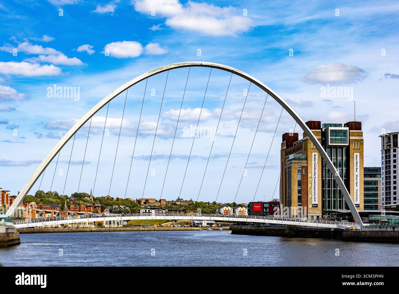 Steel arched footbridge hi-res stock photography and images - Alamy