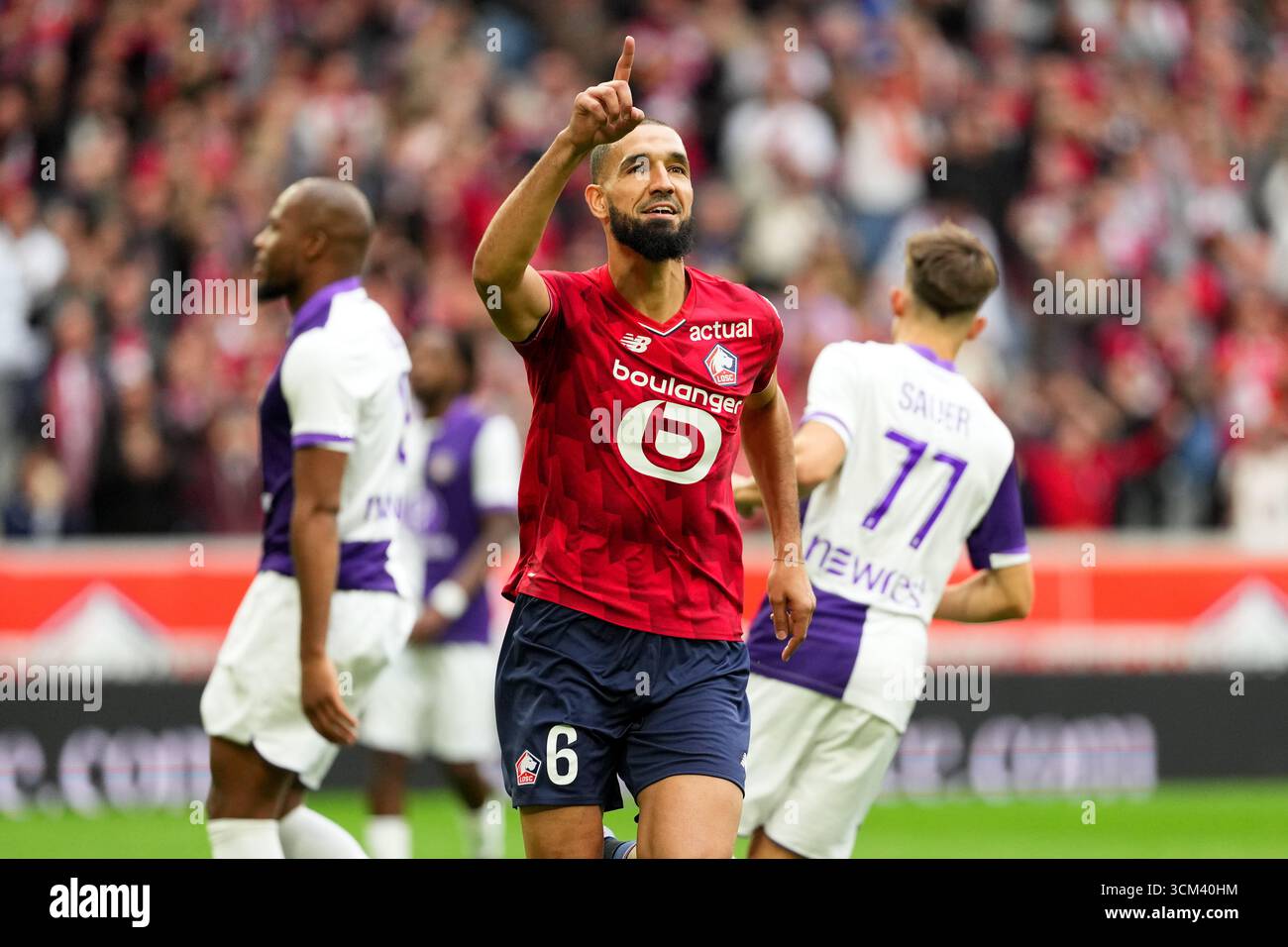 06 Nabil BENTALEB (losc) during the Ligue 1 McDonald's match between ...