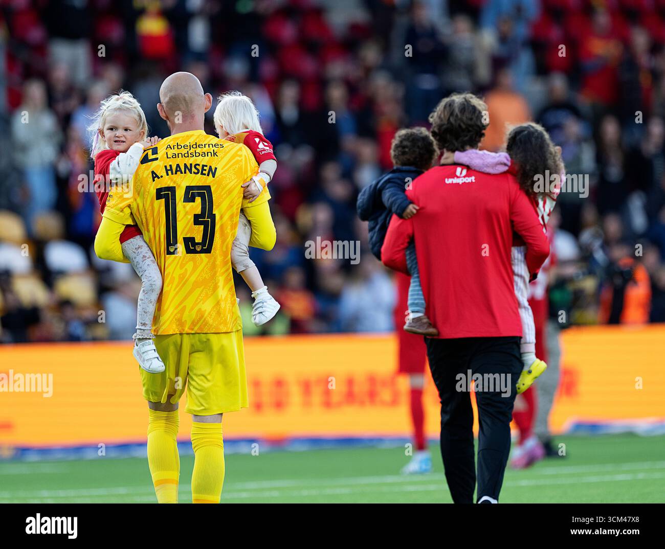 FC Nordsjaelland's Andreas Hansen during the Super League match between ...