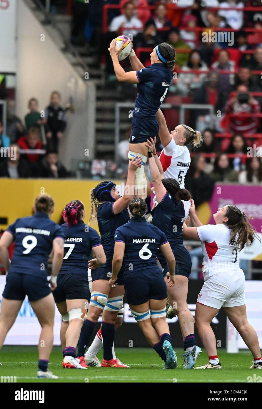 Emma Rugby 14th September 2025; Ashton Gate, Bristol, England; Womens Rugby World ...