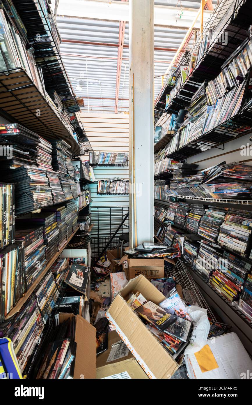 Building Dvd Dvd racks hi-res stock photography and images - Alamy