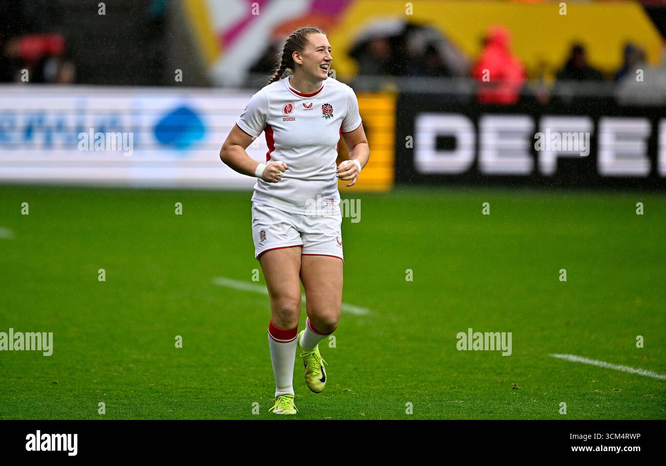 Emma Rugby Bristol. United Kingdom. 14 September 2025. Womens Rugby World Cup ...