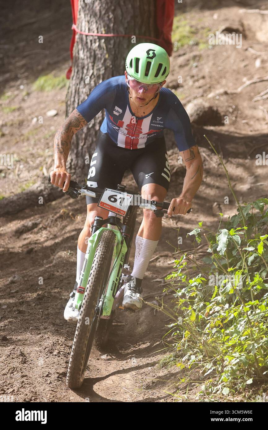 14/09/2025, Crans-Montana, Valais 2025 UCI Mountain Bike World ...