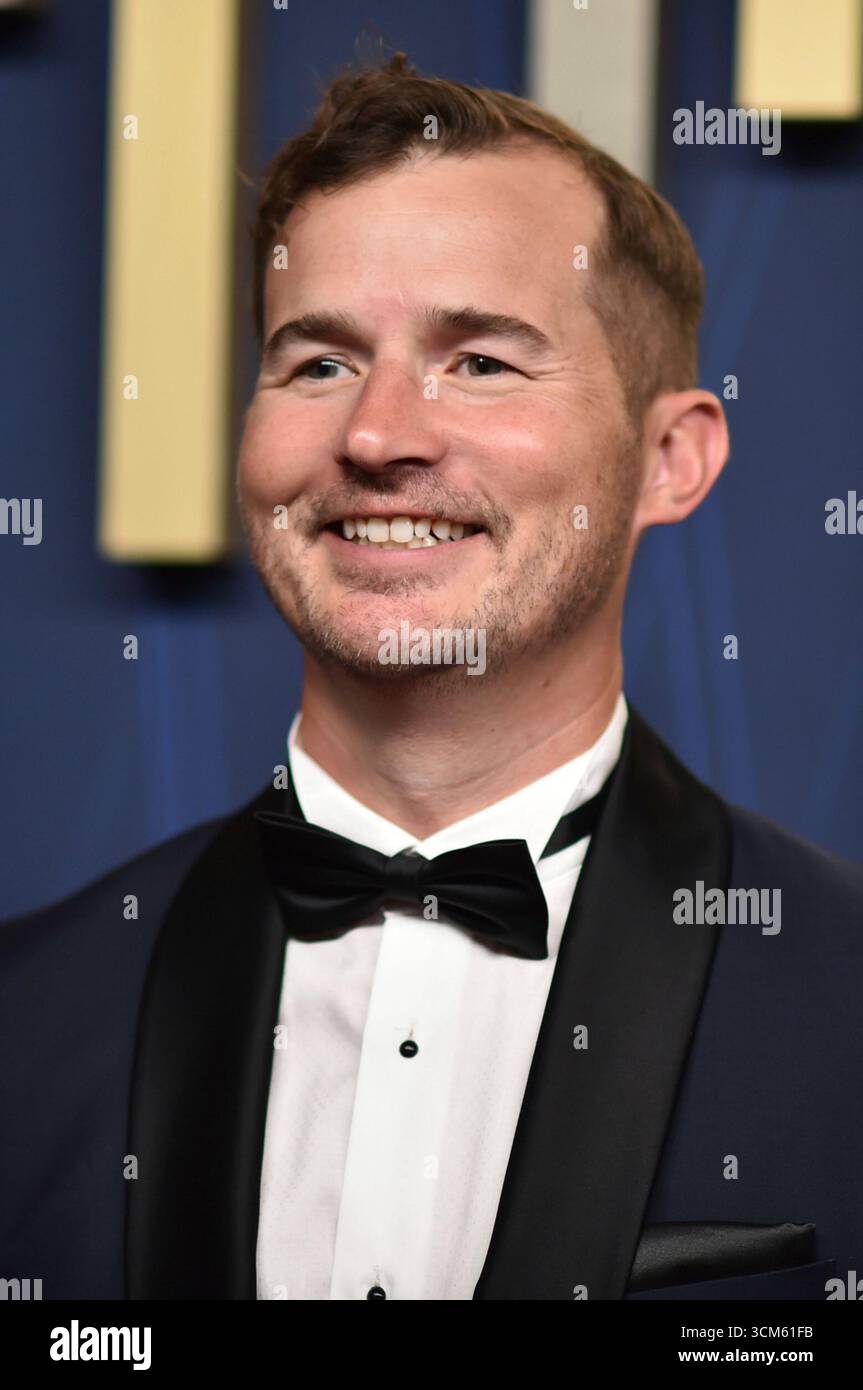 Daniel O'Brien arrives at the 77th Primetime Emmy Awards on Sunday ...