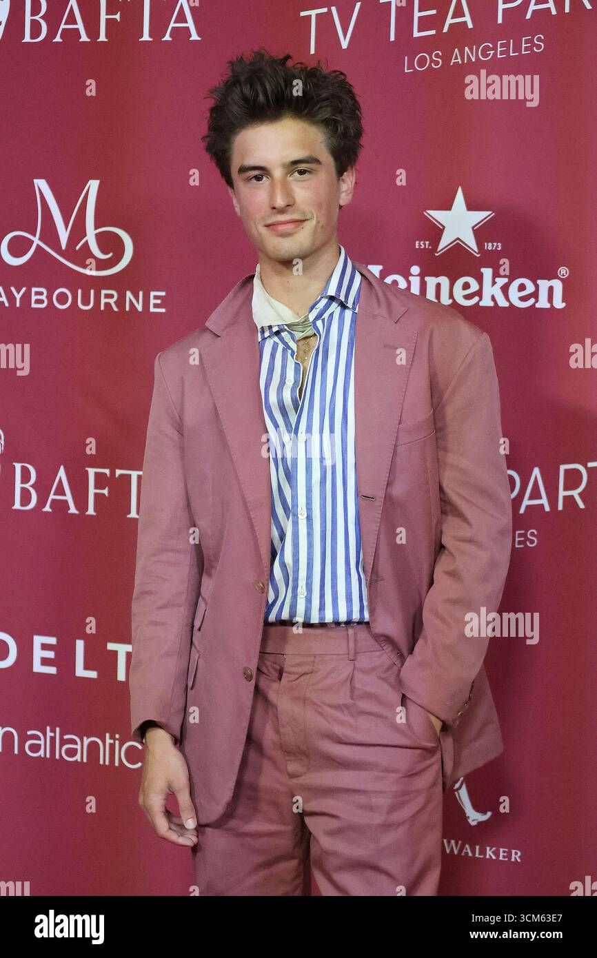 Peter Dager attends the arrivals of BAFTA North America TV Tea at the ...